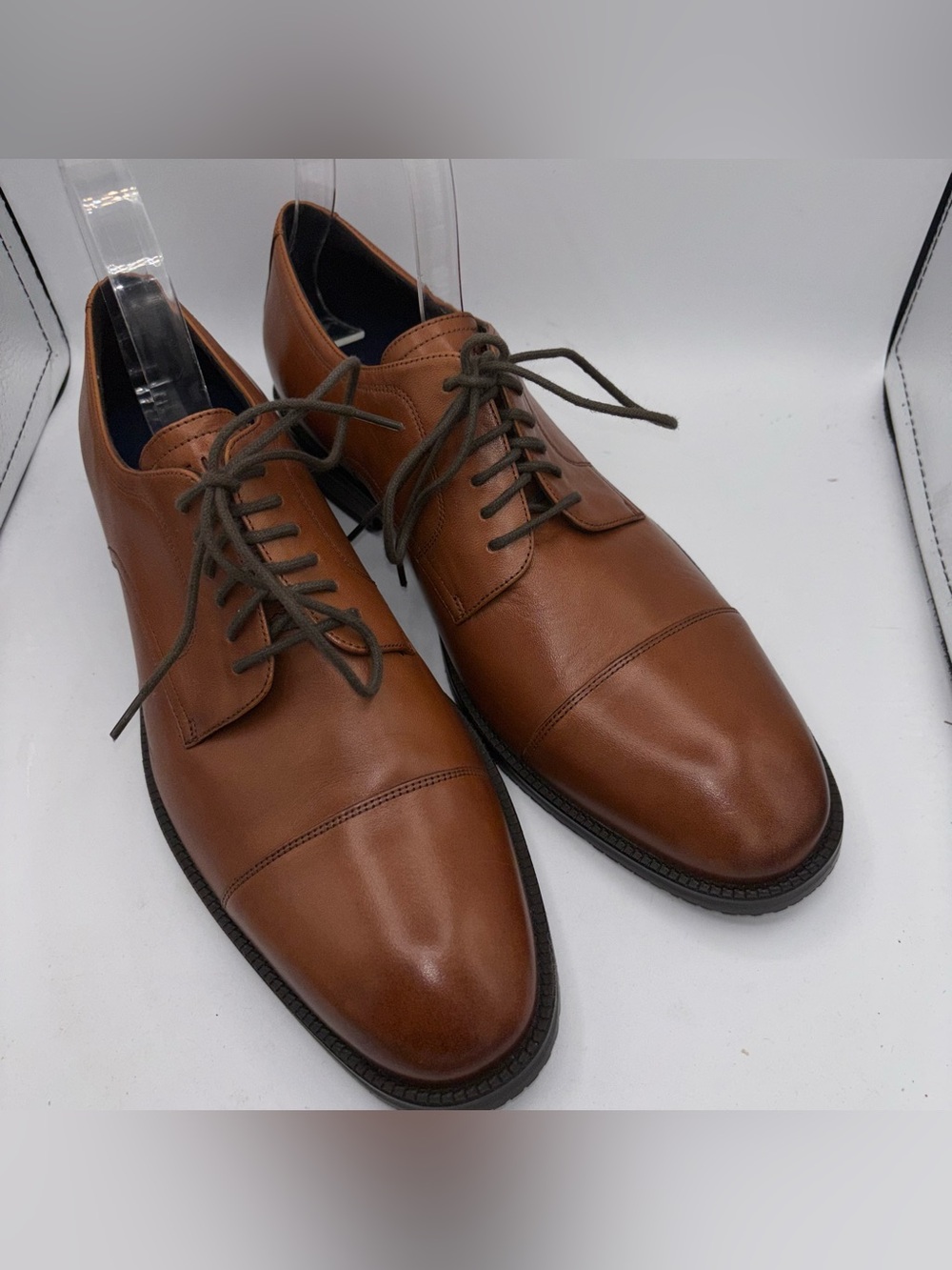 Cole Haan Harmon Grand Cap Toe Flexcraft Leather Oxfords